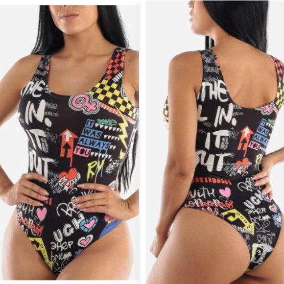 Grafitti Bodysuit - Picture 1 of 10